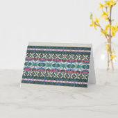 Carte de voeux de la saison des fêtes (Fleur jaune)