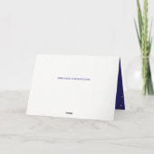 Carte de voeux de la saison des vacances de Jack (Dos)