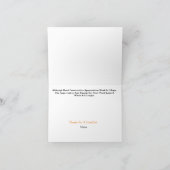 Carte de voeux de la semaine d'appréciation de la (Intérieur)