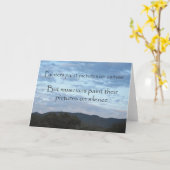 Carte de voeux de la toile d'un musicien (Fleur jaune)