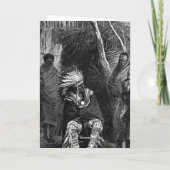 Carte de voeux de la tribu indienne (Dos)