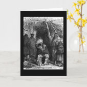 Carte de voeux de la tribu indienne (Fleur jaune)