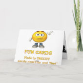 Carte de voeux de la Vache Sainte (Dos)