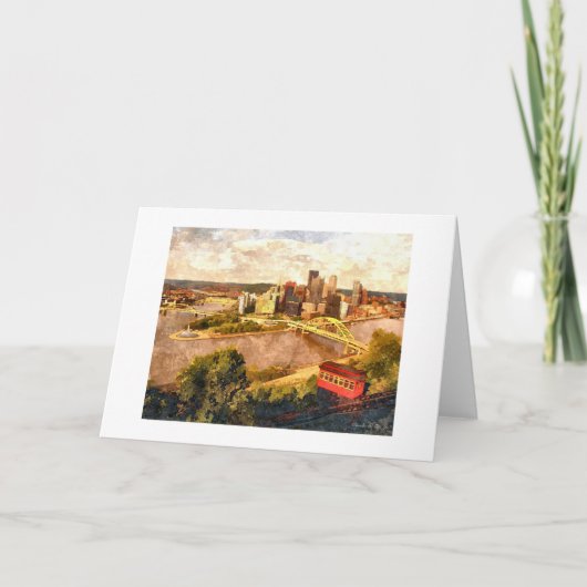 Carte de voeux de la ville de Pittsburgh (Devant)