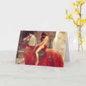 Carte de voeux de Lady Godiva (Fleur jaune)