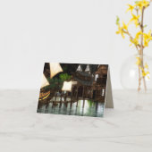 carte de voeux de l'anse de pirate fantôme (Fleur jaune)