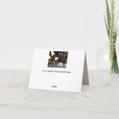 carte de voeux de l'anse de pirate fantôme (Dos)