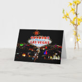 Carte de voeux de Las Vegas (Fleur jaune)