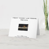Carte de voeux de Las Vegas (Dos)