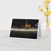 Carte de voeux de Las Vegas (Fleur jaune)