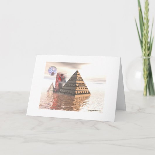 Carte de voeux de l'Atlantide (Devant)