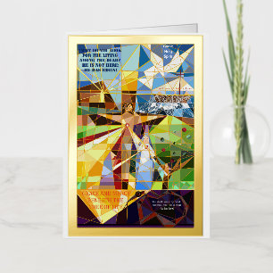 Carte de voeux de l'Écriture catholique