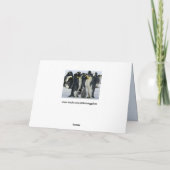 carte de voeux de l'empereur de famille (Dos)