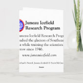 Carte de voeux de l'épée de Michael (blanc à (Dos)