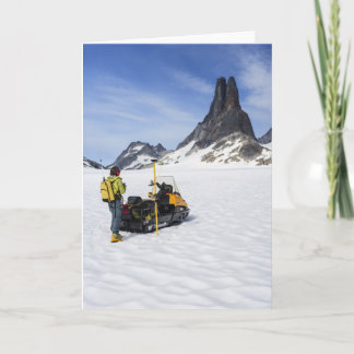 Carte de voeux de l'épée de Michael (blanc à