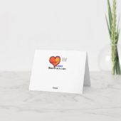 Carte de voeux de l'équipe de golf masculine (Dos)