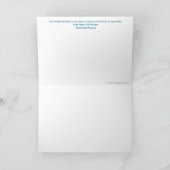 Carte de vœux de l'étang de Walden (Intérieur)