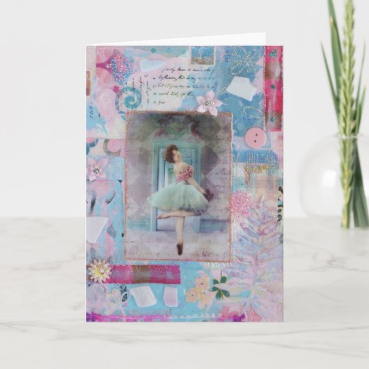 Carte de voeux de lis (Devant)