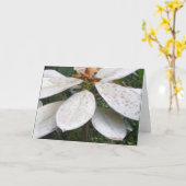 Carte de voeux de Lochmara Bush (Fleur jaune)