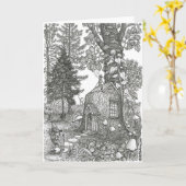 Carte de voeux de logements de Stumptown (Fleur jaune)