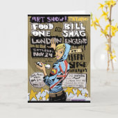 Carte de voeux de Londres (Fleur jaune)