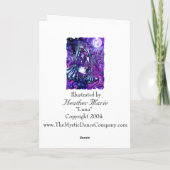 Carte de voeux de Luna (Dos)