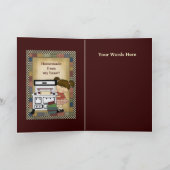 Carte de voeux de ma cuisine (Intérieur)