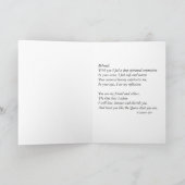 Carte de voeux de "ma reine" (Intérieur)