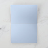 Carte de voeux de machine à écrire vintage (Intérieur)