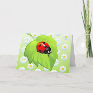 Carte de voeux de Madame Bug Pâques