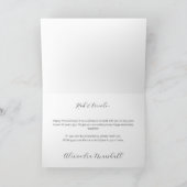 Carte de Vœux de Maison Heureuse pour Agent Immobi (Intérieur)