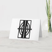 Carte de voeux de majesté de piaulement (Dos)