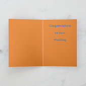 Carte de voeux de mariage (Intérieur)