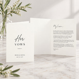Carte de Vœux de Mariage Personnalisée pour Elle