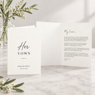 Carte de Vœux de Mariage Personnalisée pour Elle