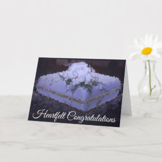 Carte de vœux de mariage pour un bon souhait
