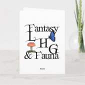 Carte de voeux de martin-pêcheur (Dos)