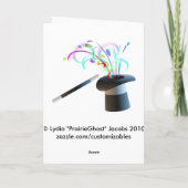 Carte de voeux de Martini (Dos)