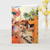 Carte de voeux de MAS de Javelina y (Fleur jaune)