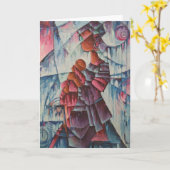 Carte de voeux de mère et d'enfant (Fleur jaune)