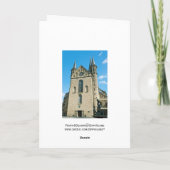 Carte de vœux de Minster (Dos)