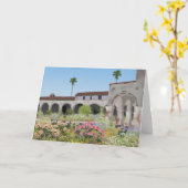 Carte de voeux de mission de la Californie, (Fleur jaune)