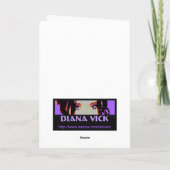 Carte de voeux de Mlle Kitty (Dos)