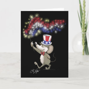 Carte de vœux de Moe pour la fête du 4 juillet