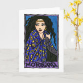 Carte de voeux de Morgana (Fleur jaune)