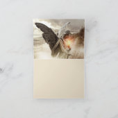 Carte de voeux de mots de fil invisibles (Intérieur)