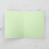 Carte de voeux de moutons de danse (Intérieur)