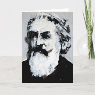 Carte de voeux de musique classique - Brahms