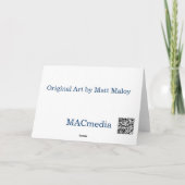 Carte de voeux de navigation (Dos)