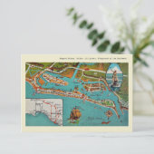 Carte de voeux de Newport Harbor, carte postale 3, (Debout devant)